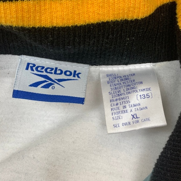 Vintage Reebok Polyester Jacket Full Zip Size XL - Picture 5 of 8